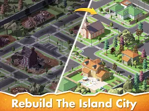 Mystery Island : Lost Manor Lane & Magic Match 3 Screenshot 1