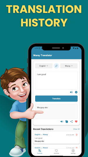 Waray Translator App Screenshot 0