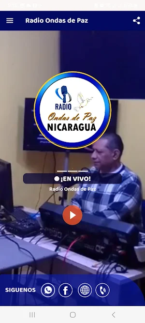 Radio Ondas de Paz Nicaragua Screenshot 3