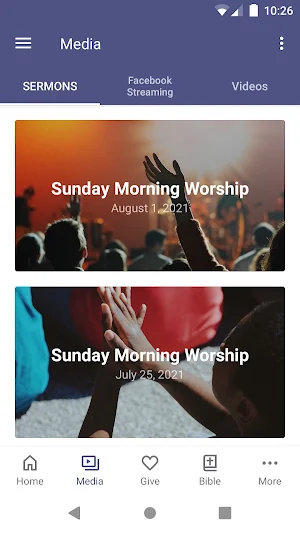 Mount Olive App Screenshot 1