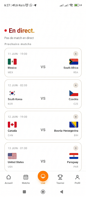 2026 World Cup Live Screenshot 2
