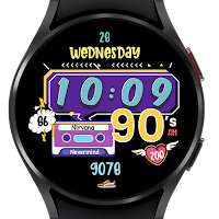 Pars 90's Digital Watch Face