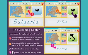 Capitals of Europe - Montessor Screenshot 3