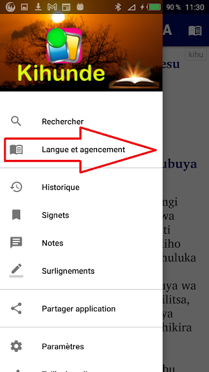 Kihunde Swahili Français Engl Screenshot 1