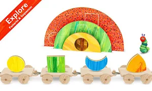 Hungry Caterpillar Shapes and Colors Screenshot 2