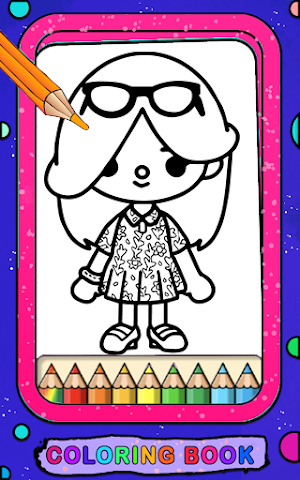 Toca Boca Coloring Book Screenshot 2