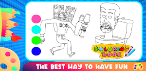 Speakerman Skibidi Toilet Book Screenshot 0