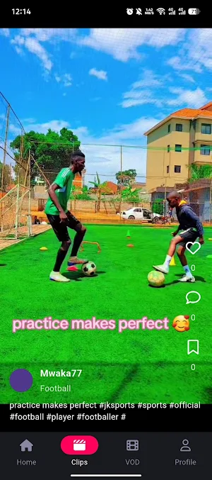 JK Sports Screenshot 2