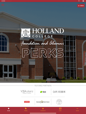 Holland College Alumni Perks Screenshot 2
