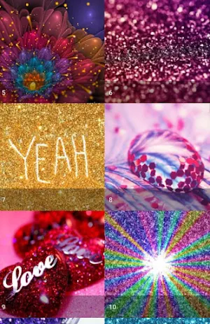 Pretty Glitter Wallpaper Screenshot 1