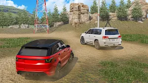 Offroad Prado Driving Car game Screenshot 1