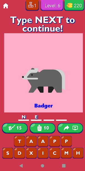 Animal Emojis List Screenshot 1