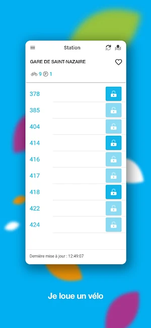 VélYcéo libre service Screenshot 3