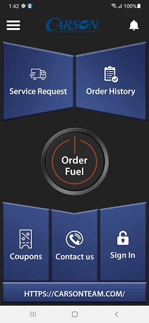 Carson Fuel App Screenshot 0