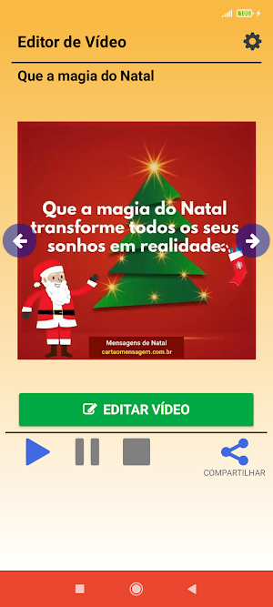 Editor de Vídeo de Natal Screenshot 2