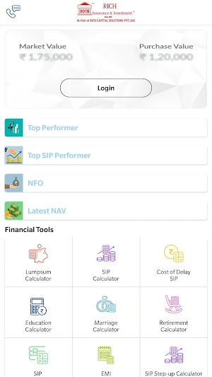 Rich Insurance Screenshot 2