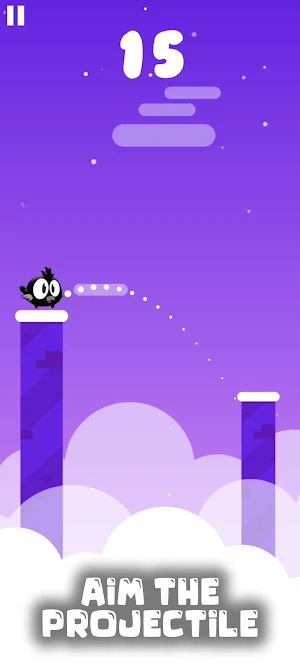 Hoppy Bird Platformer Game Screenshot 0