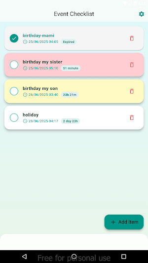 Checklist Event Preparation screenshot 6