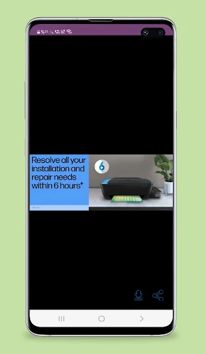 hp ink tank 419 guide Screenshot 2