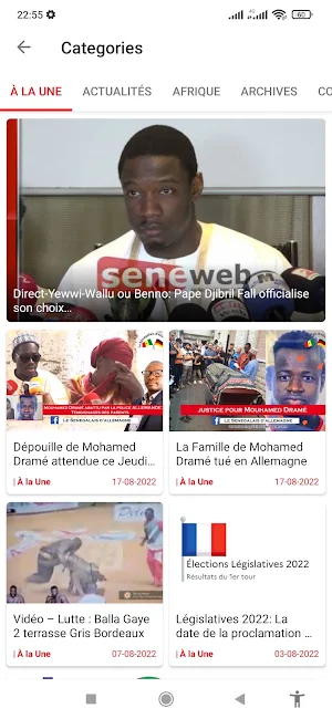 Diaspora News Screenshot 2