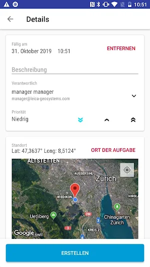 alpinePRO Leica-Geosystems AG Screenshot 1