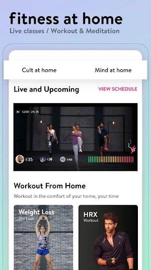 cure.fit Fitness, Meditation, Healthy food, Doctor Screenshot 0