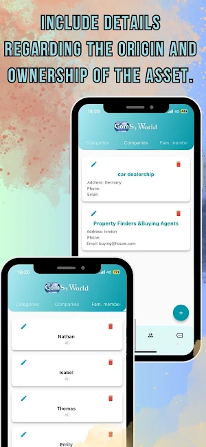 Family assets Screenshot 1