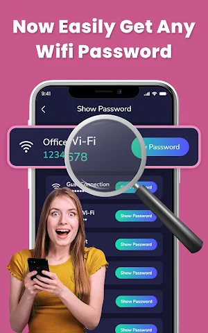 Show WIFi Password: WiFi Scan Screenshot 1