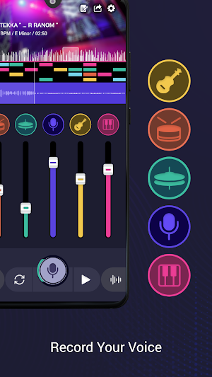 Rap Maker - Recording Rap Beat Maker Music Studio Screenshot 1