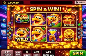 Cider Casino Screenshot 0