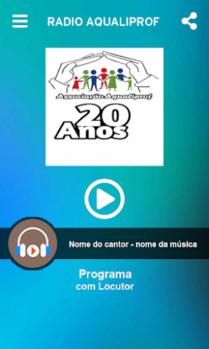 Rádio Aqualiprof Screenshot 0