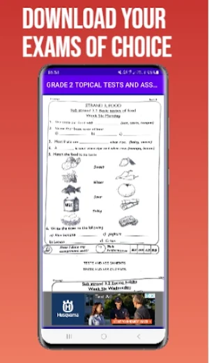 Grade 2 Subjects Topical Tests Screenshot 3