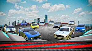 Stunt Cars- Car Jumping Games Screenshot 1