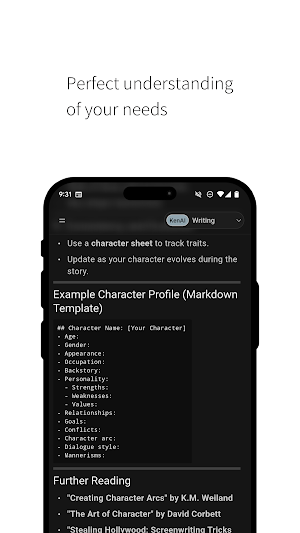 Ken AI - custom service & role Screenshot 2