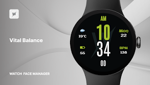 Vital Balance Watch Face Screenshot 0