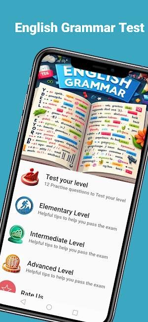 English Grammar Test offline Screenshot 0