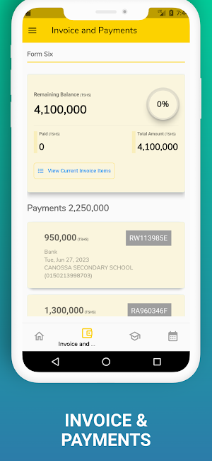 StPeter Claver Guardian Portal Screenshot 2