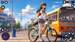 High School Love Anime Games Screenshot 0