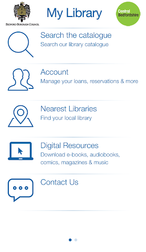 Bedfordshire Libraries Screenshot 0