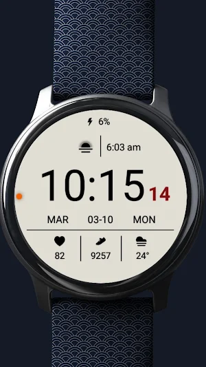 AR001 Watch Face Screenshot 2