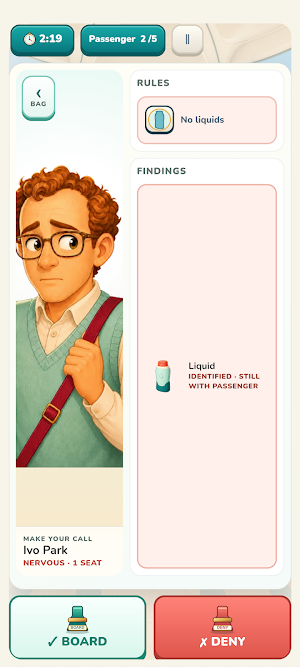 Airport Patrol: Scan & Match Screenshot 2