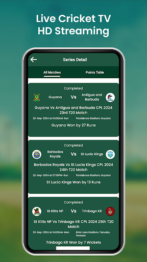 Live Cricket TV HD Streaming Screenshot 3