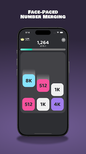Number Splash: Merge Puzzle Screenshot 1