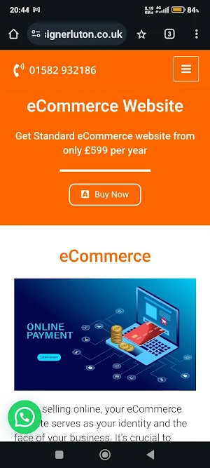 Web Designer Luton Screenshot 0