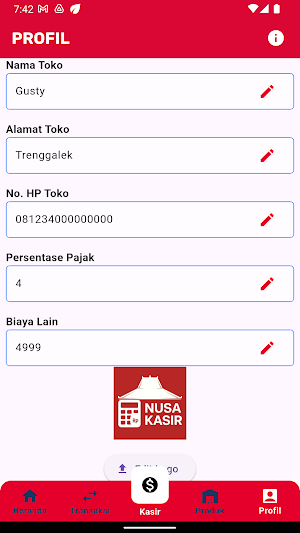 Nusa Kasir Screenshot 3