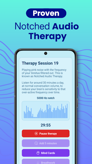 Tinnitus Relief: Sound Therapy Screenshot 2