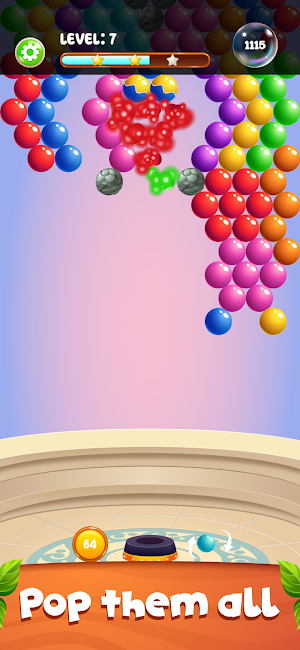 Bubble Shooter Childhood Screenshot 1