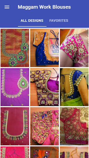 Maggam Work Blouse Designs Screenshot 0