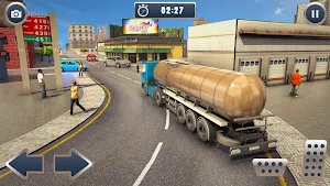 Offroad Oil Trailer Transport Screenshot 1