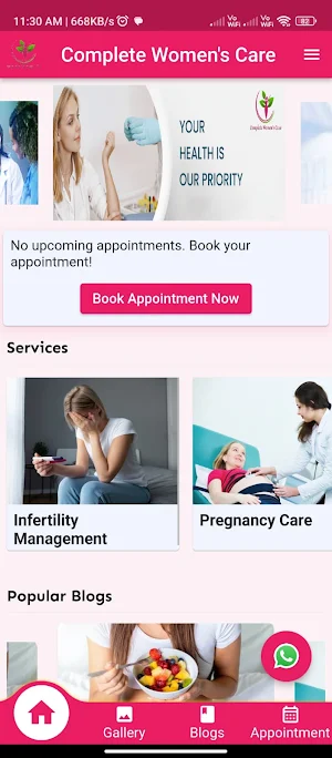 Complete Women's Care Screenshot 0